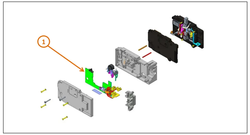 Schneider Electric EDB14020EPD MCB E Frame Mini Circuit Breaker - Figure 1