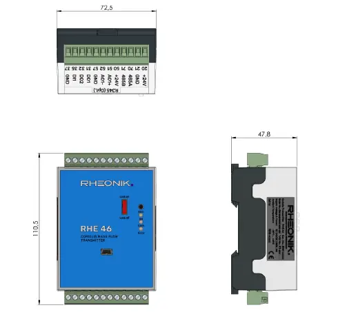RHEONIK-RHE46-Coriolis-Mass-Flow-Transmitter-16
