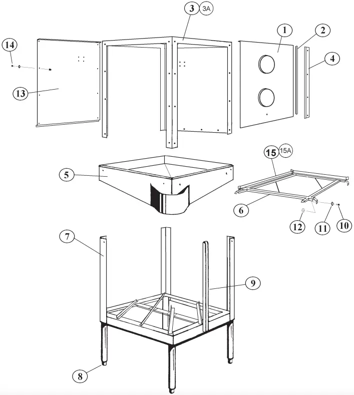 061-1800 Cabinet Assembly