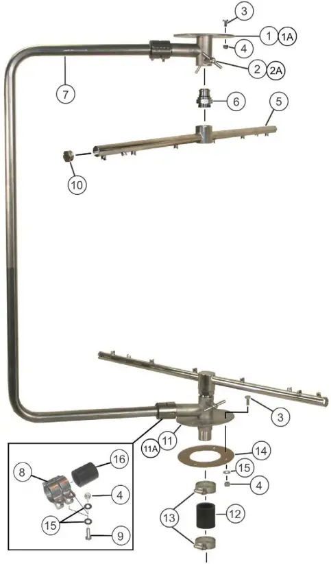 062-1700 Spray System Assembly