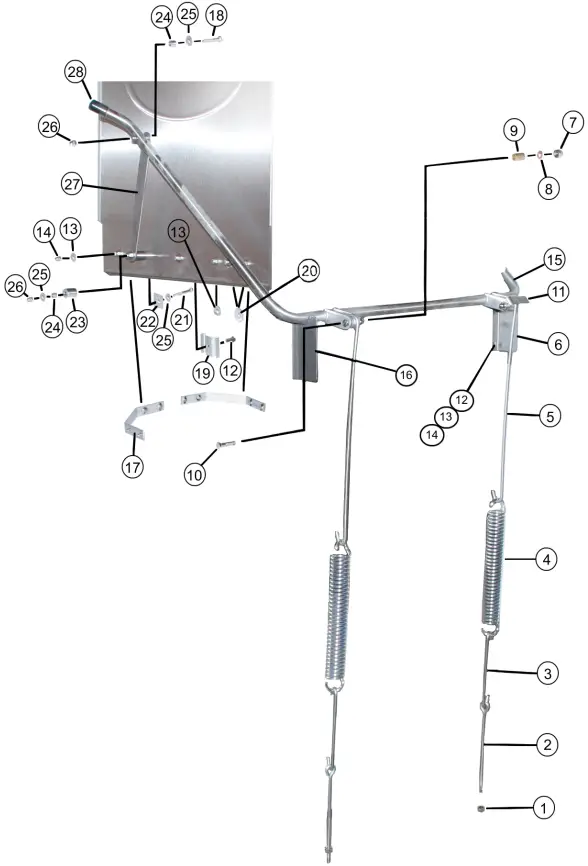 067-1900 Door Actuator Assembly