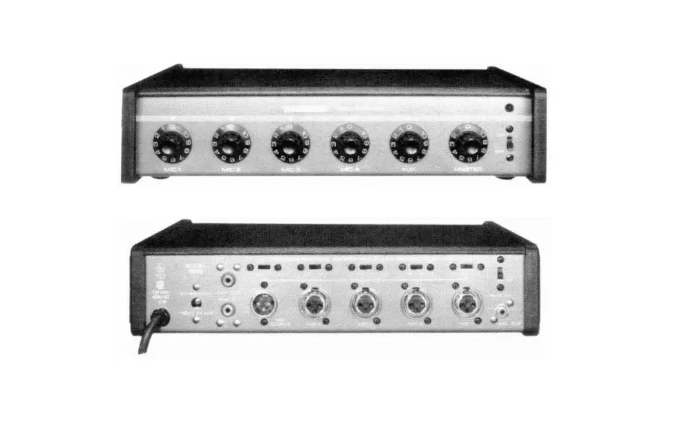 Shure M266 & M266e Microphone Mixers Datasheet Shure M266 & M266e Microphone Mixers Datasheet