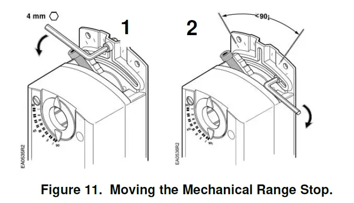 SIEMENS-GDE131-1U-OpenAir-Electronic-Damper-Actuator-GDE-GLB-Rotary-Non-spring-Return-fig-12