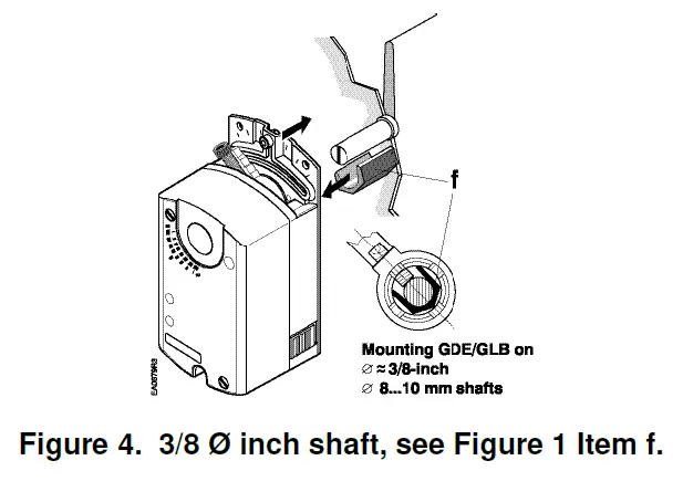 SIEMENS-GDE131-1U-OpenAir-Electronic-Damper-Actuator-GDE-GLB-Rotary-Non-spring-Return-fig-5