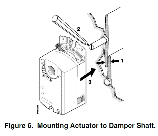 SIEMENS-GDE131-1U-OpenAir-Electronic-Damper-Actuator-GDE-GLB-Rotary-Non-spring-Return-fig-7