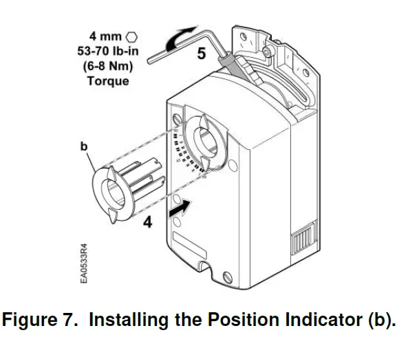 SIEMENS-GDE131-1U-OpenAir-Electronic-Damper-Actuator-GDE-GLB-Rotary-Non-spring-Return-fig-8