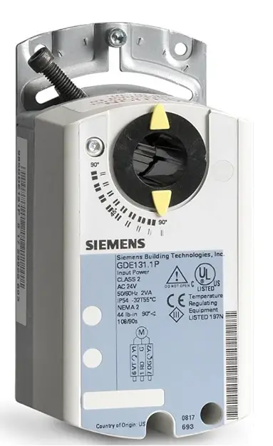 SIEMENS-GDE131-1U-OpenAir-Electronic-Damper-Actuator-GDE-GLB-Rotary-Non-spring-Return-prodact-img