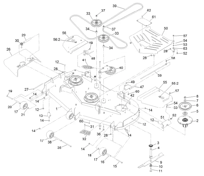 TORO-74056TE-152cm-Z-Master-4000-Series-Riding-Mower-FIG-23