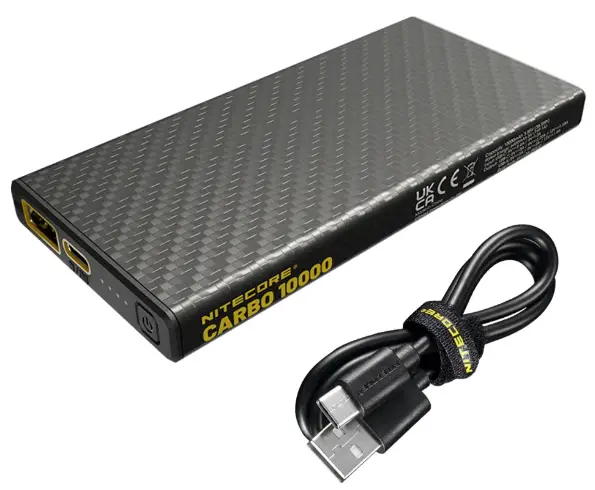 NITECORE-CARBO-10000-Ultra-Lightweight-Carbon-Fiber-Power-Bank-PRO