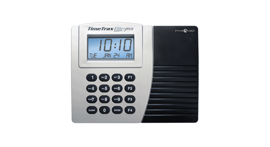 Timetrax Elite Prox Proximity Time Clock Terminal User Guide