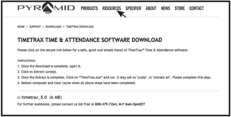 TIMETRAX Elite Prox Proximity Time Clock Terminal - fig 3