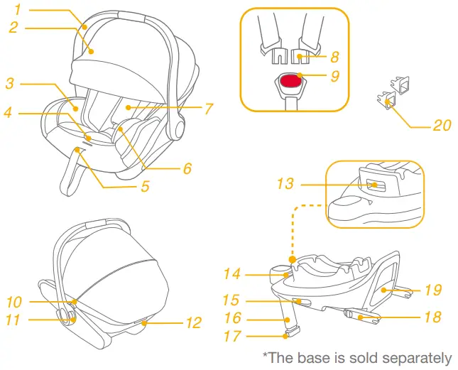 joie i-Level Recline Enhanced Child Restraint - Fig 6