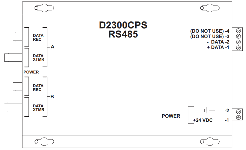 SIEMENS D2300CPS Multi Mode 850nm Fiber Optic Interface