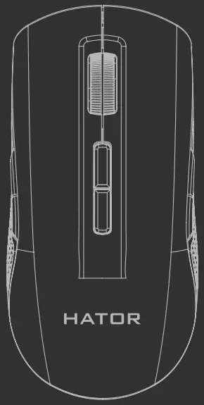 HATOR HTM 210 Deigh V2 Mouse Gaming
