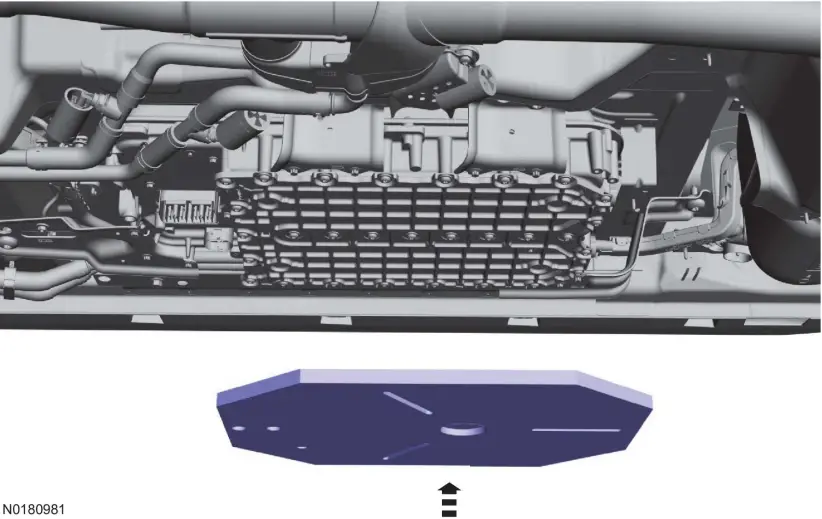 Ford 2020-2023 Escape Hybrid HV Battery Removal A16