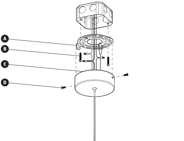 artika PDT1 CG HD2BG Champagne artika PDT1 CG HD2BG Champagne Globe 1 Light LED Pendant - STEP BY STEP INSTALLATION