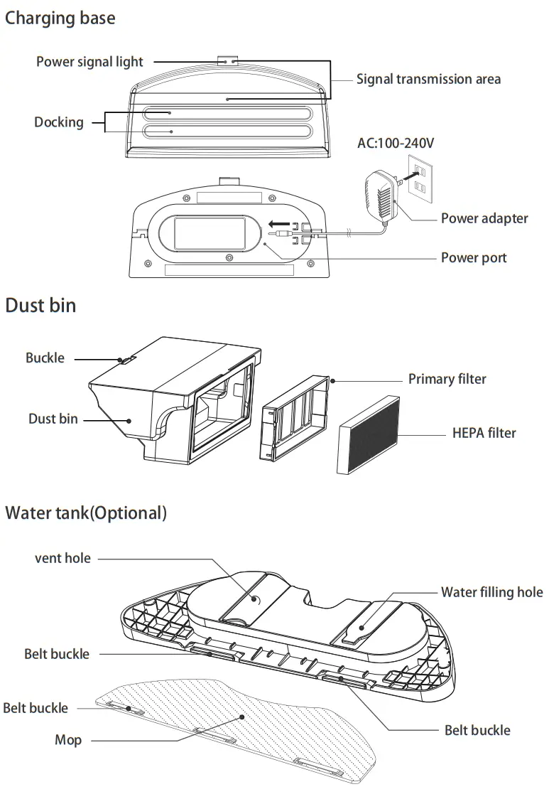 SuperSonics V16-SC-860SV Smart Robot Vacuum Cleaner - fig 9