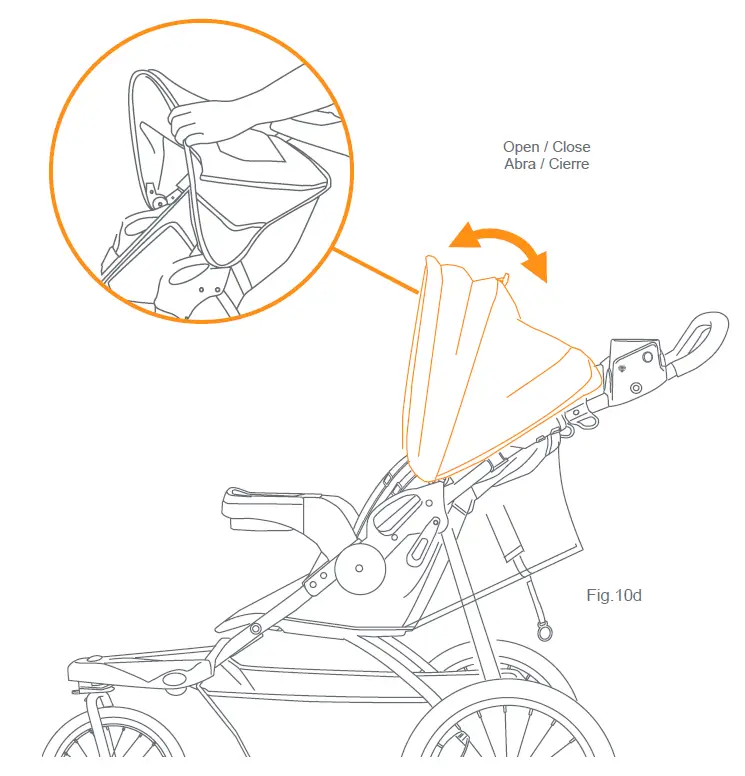 baby trend XCEL-R8 Plus Jogging Stroller 23