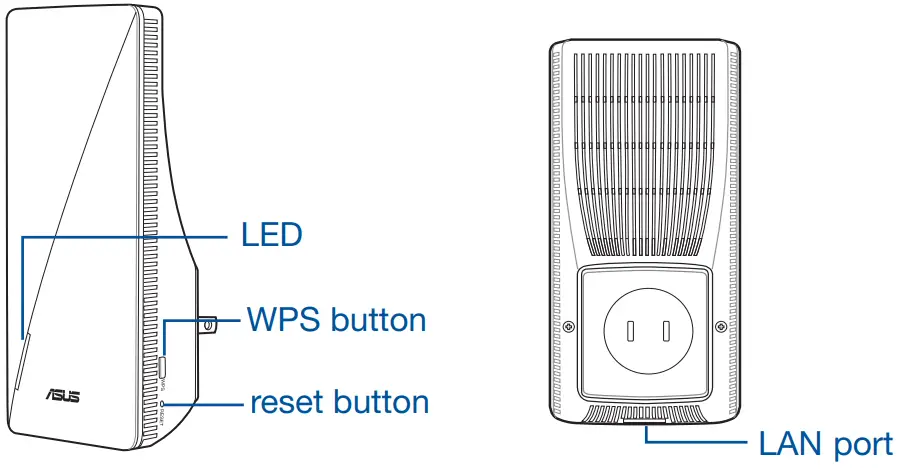 ASUS Dual-band Wireless Router RP-AX56 - ASUS Dual-band Wireless Router RP-AX56