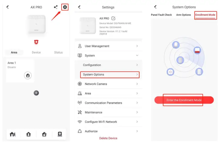 HIKVISION AX PRO Wireless Control Panel - 2