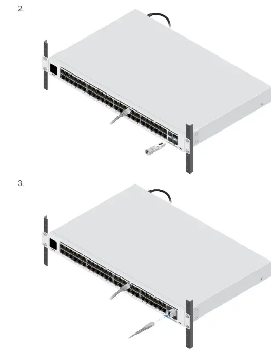 UBIQUITI USW-Pro-48 Port Gigabit Managed Switch-Connecting SFP 2