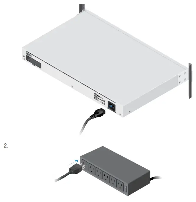 UBIQUITI USW-Pro-48 Port Gigabit Managed Switch-Hardware Installation 4