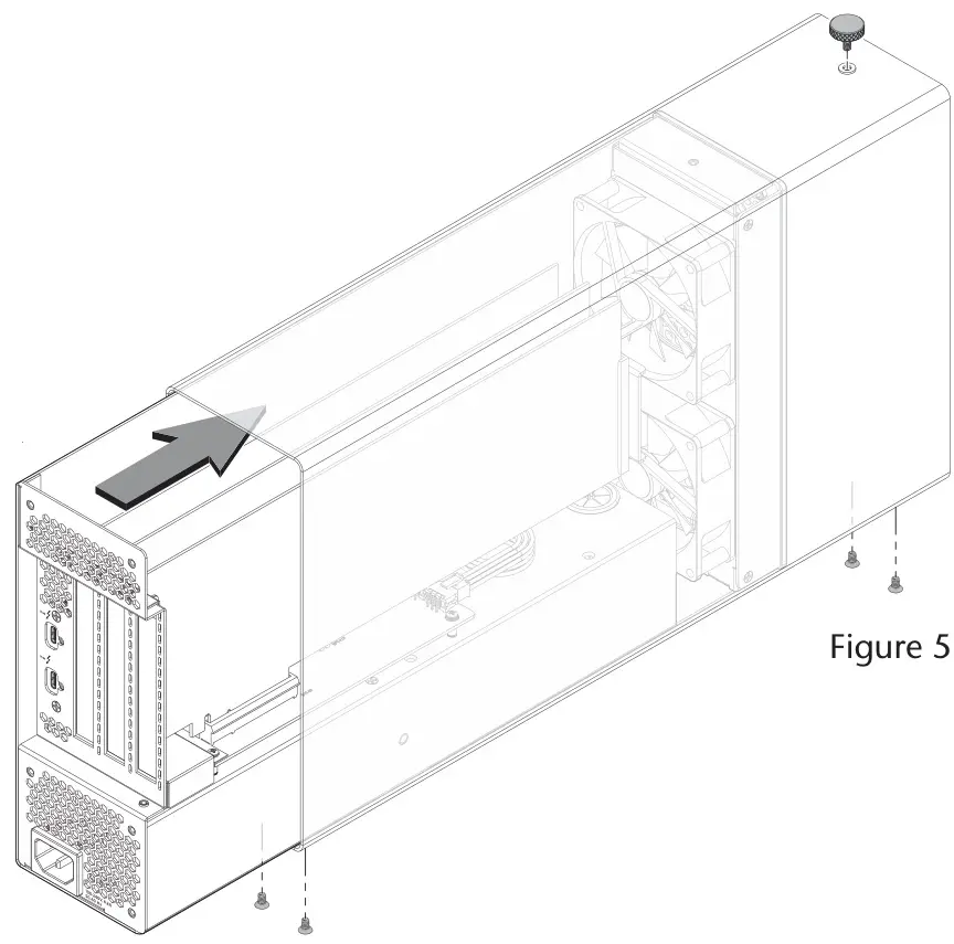 SONNET ECHO-3D-TB3 Echo III Desktop Thunderbolt 3 to PCIe Card Expansion System - Figure 5