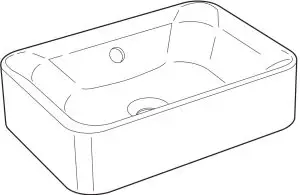IKEA 303.589.36 HORVIK Countertop Wash-Basin