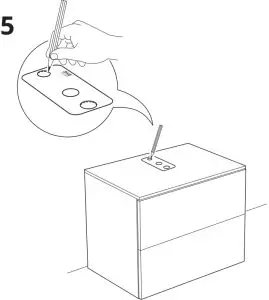 IKEA 303.589.36 HORVIK Countertop Wash-Basin - fig 10