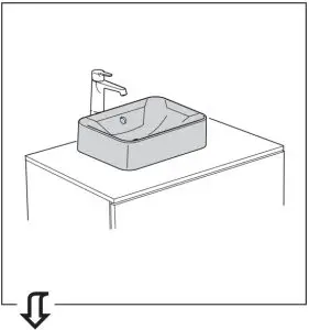 IKEA 303.589.36 HORVIK Countertop Wash-Basin - fig 13