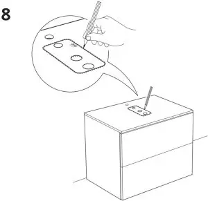 IKEA 303.589.36 HORVIK Countertop Wash-Basin - fig 15