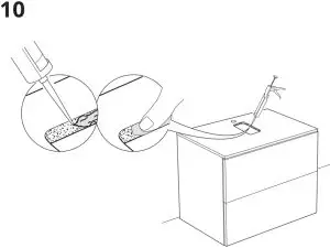 IKEA 303.589.36 HORVIK Countertop Wash-Basin - fig 17