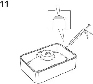 IKEA 303.589.36 HORVIK Countertop Wash-Basin - fig 18