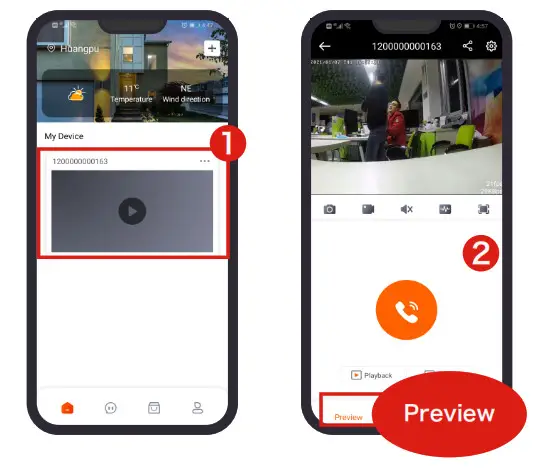 LongPlus LPHDC5MBM CCTV Home-Preview real-time