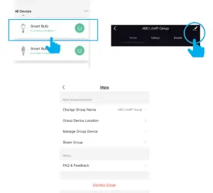 Kogan Smarterhome 10W Colour & Warm White Smart Bulb - per right corner.