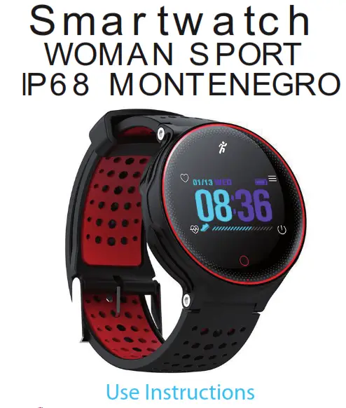imperii RR FIERRO SmartWatch Women Sport IP68 Montenegro - Smart Watch