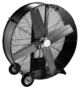 GLOBAL INDUSTRIAL 600554 Belt Drive Drum Fan