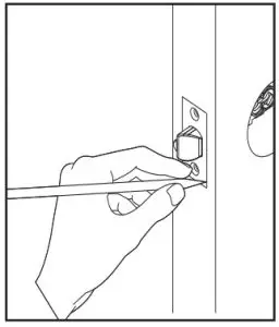 BALDWIN PK 1234 Keyed Entry Lockset - FIG 1