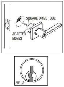 BALDWIN PK 1234 Keyed Entry Lockset - FIG 4