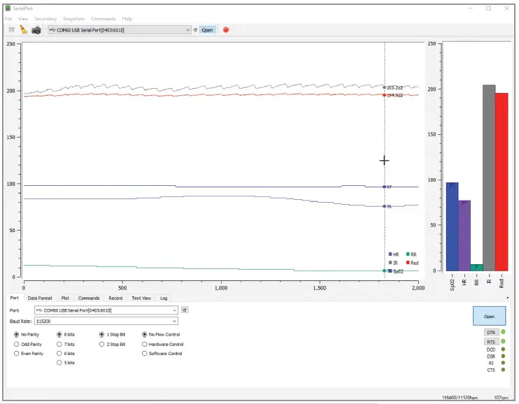 RENESAS OB1203SD-BT2-EVK Evaluation Kit for Heart Rate SpO2 and Respiration Rate User Guide-7
