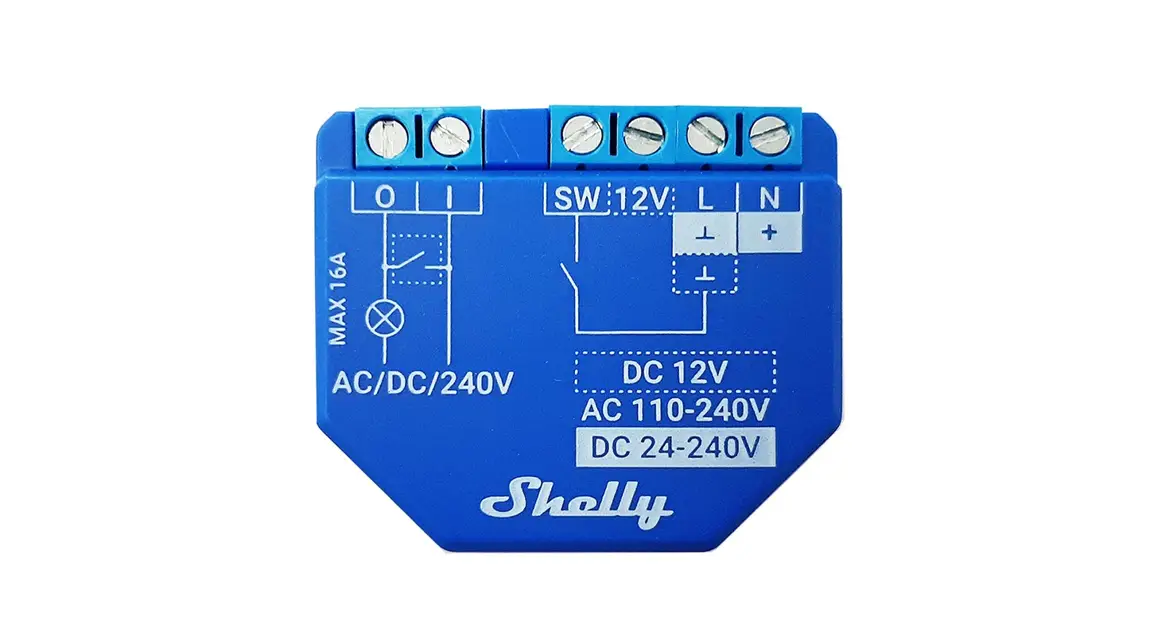 Shelly Plus 1 Bluetooth Wifi Smart Switch User Guide Shelly Plus 1 Bluetooth Wifi Smart Switch User Guide