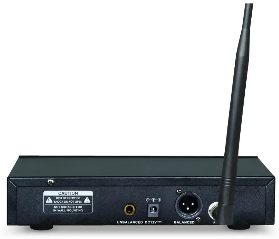 ROCKVILLE RWM50U High Performance Wireless Microphone System - BACK