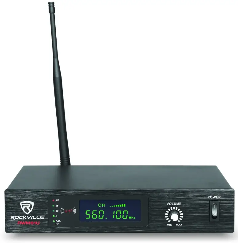 ROCKVILLE RWM50U High Performance Wireless Microphone System - FRONT
