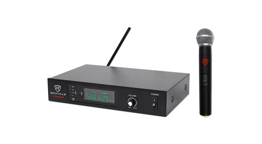 Rockville Rwm50u High Performance Wireless Microphone System Owner's Manual