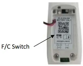 EXERGEN TAT-5000S-RS232-CORO Temporal Scanner User Manual - Instructions for Fahrenheit or Celsius Conversion