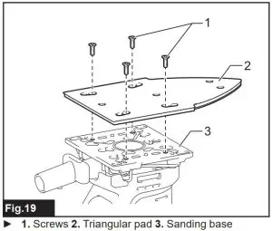 FIG 23 Triangular pad