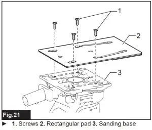 FIG 25 Rectangular pad
