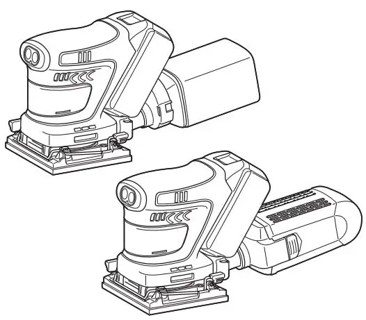 Makita Dbo480 Cordless Finishing Sander Instruction Manual