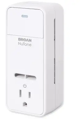 BROAN NuTone 1103435 Overture Smart Air Quality Monitor Room Sensor