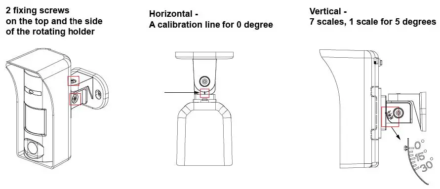 Climax VST-892EXC Outdoor Curtain PIR Motion Sensor Fig7